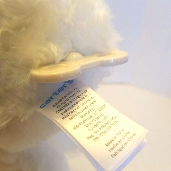 Carter's Baby Musical Lamb Plush 2020 - (Mary Had A Little Lamb) - Picture 7 of 10